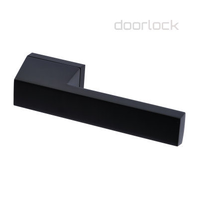 Ручка дверная DOORLOCK Phantom Lord Z72P Black, черная, скрытая розетка